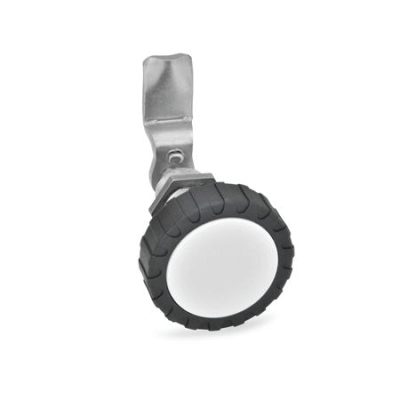Stainless steel turnbuckle, operation with knurled handle