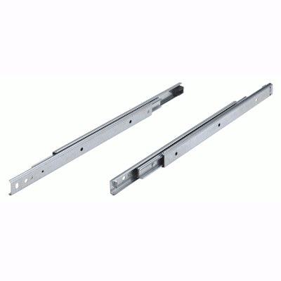 Over pull-out rail serie 040 with tumbler