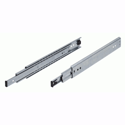 Over pull-out rail serie 036 with tumbler