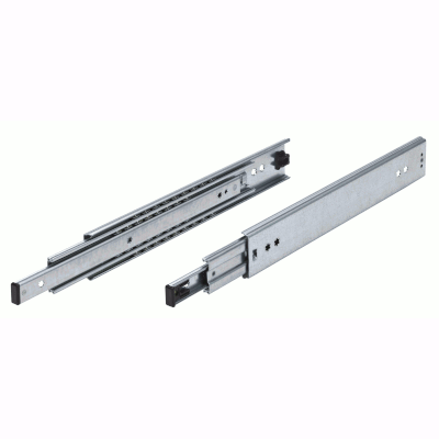 Full pull-out rail serie 037, 1100mm long rail