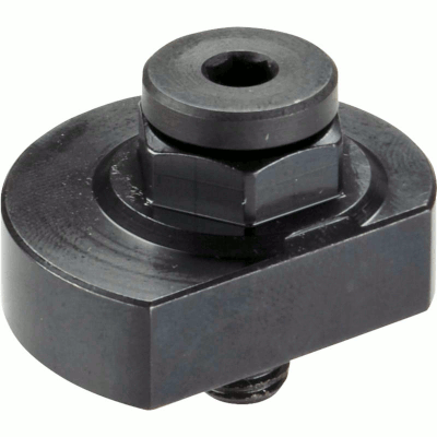 Eccentric clamp with clamping screw, steel