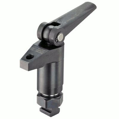 Mounting tensioner slewable, dimension 40, with eccentric clamping lever