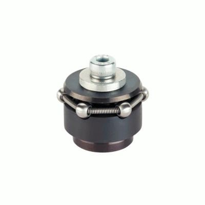 Centering clamping element with clamping balls