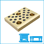 Piastra di guida VDI 3357 autolubrificante