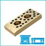 Piastra di guida VDI 3357 autolubrificante