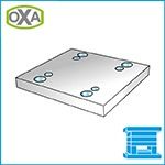 Piastra di fissaggio parte fissa