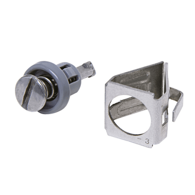 SUJETADOR PARA CERRADURA POR PULSACIÓN