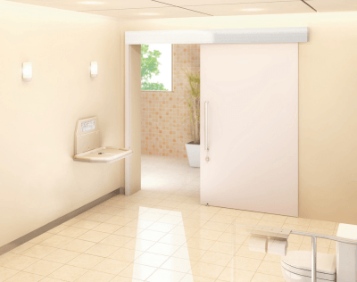 SELF CLOSING SLIDING DOOR SYSTEM