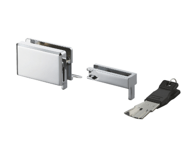 SERRURE DE PORTE VITRÉE POUR LES PORTES COULISSANTES