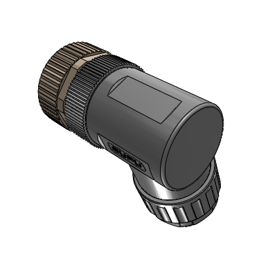 M12A-Assembly welded type,straight female 8-core,unshielded,the diameter of the adapter wire is 3.5-6.0MM