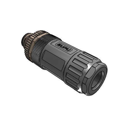 M12A-Assembly welded type,straight male4-core,unshielded,the diameter of the adapter wire is 6.0-8.0MM