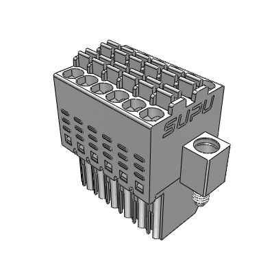 间距：2.54mm; 额定电压：160V; 额定电流：6A; 连接方式： 直插弹簧接线; 颜色：可定制