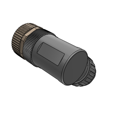 M12A-Assembly welded type,straight female 5-core,unshielded,the diameter of the adapter wire is 3.5-6.0MM