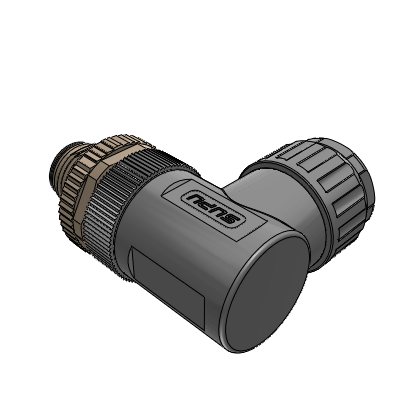 M12A-Assembly welded type,straight male4-core,unshielded,the diameter of the adapter wire is 3.5-6.0MM