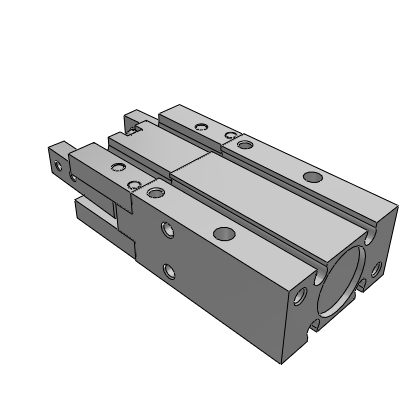Pneumatic finger (180 ° opening and closing type)