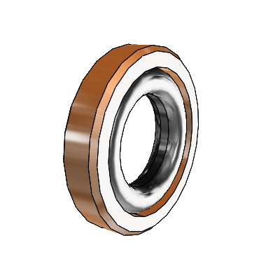 Standard Duty Piston Seal - Series 208 (Imperial)