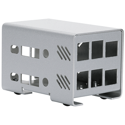 Raspberry Pi 4B FLANGED ALUMINIUM CASE