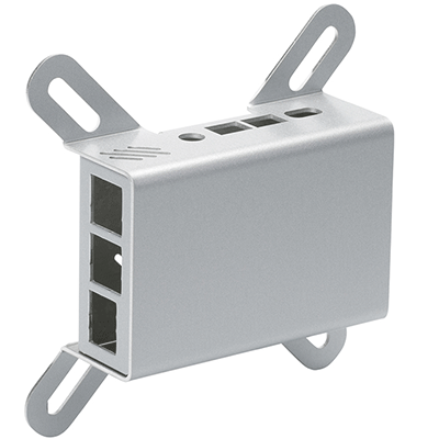 Raspberry Pi 4B FLANGED ALUMINIUM CASE