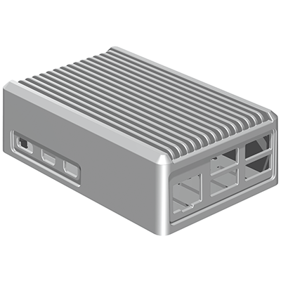 Raspberry Pi 5 heatsink case
