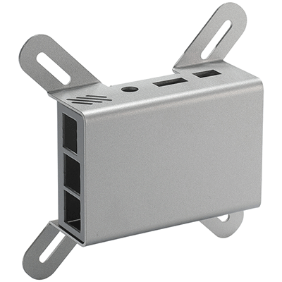 Raspberry Pi 2B/3B FLANGED ALUMINIUM CASE