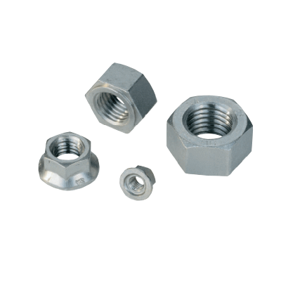 Ecrou hexagonal autobloquant tout inox BUMAX-LOCK