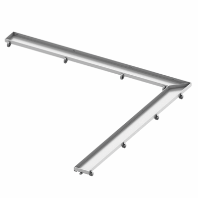 for 90° angled channel