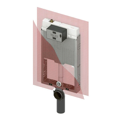Toilet modules with Octa cistern