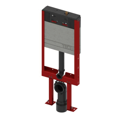 Toilet modules with Compact cistern