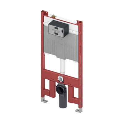 Toilet modules with Octa II cistern