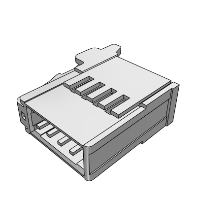 Standard Rectangular Connectors - TE Connectivity - Download 3D 