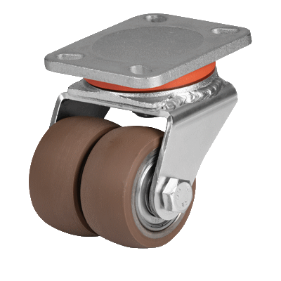 59 - "TR-POWERHIGH" POLYURTETHANE PALLET TRUCK ROLLERS WITH STEEL CENTRE