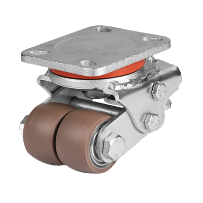 59 - "TR-POWERHIGH" POLYURTETHANE PALLET TRUCK ROLLERS WITH STEEL CENTRE