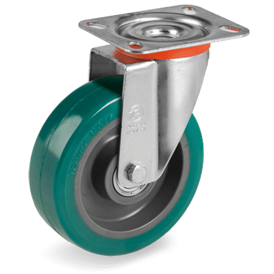 62NY - TR-ROLL POLYURETHANE WHEELS WITH POLYAMIDE 6 CENTRE