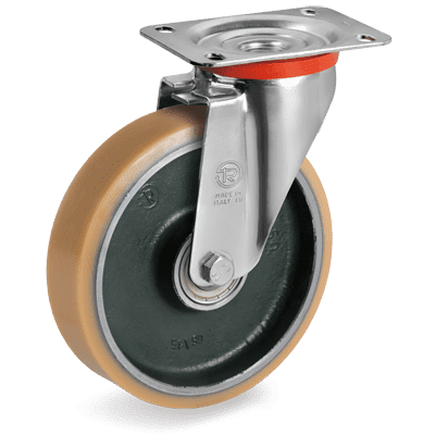 63AC - VULKOLLAN® WHEELS WITH FORGED STEEL CENTRE