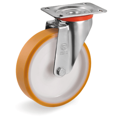 66 - TR POLYURETHANE WHEELS, POLYAMIDE 6 CENTRE