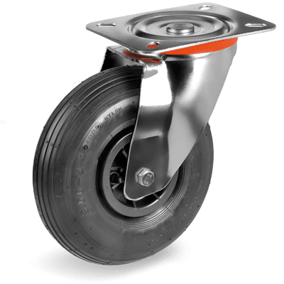 82 - PNEUMATIC WHEEL WITH POLYPROPYLENE CENTRE