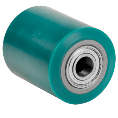 "TR-Roll" polyurethane transpallet rollers, steel centre