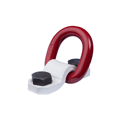 Anschlagpunkt mit Schrauben und D-Bügel