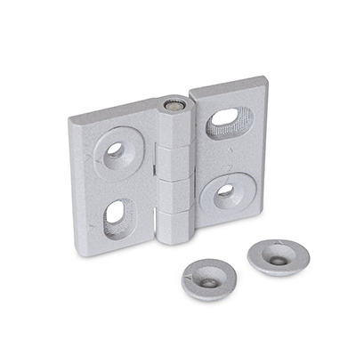 Stainless Steel-Hinges, Type HB, vertically and horizontally adjustable