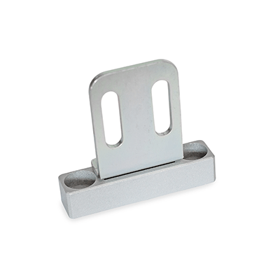 Magnetic catches, Type A1, Magnetic surface top, with bore