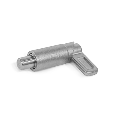 Spring Latches, Stainless Steel, for Welding, Type R Round, latch riveted, not removable