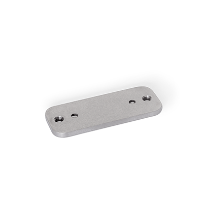 Stainless Steel-Plates with internal thread, for hinges  GN 7241, GN 7243, GN 7247