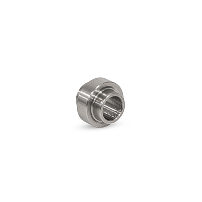 Mounting Accessories for Guide Rollers GN 753.1 / GN 753, Stainless Steel, Type AB Bushing, two-sided centering