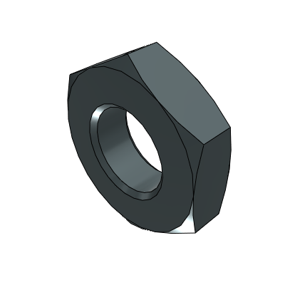 Nut (coarse thread, fine thread)