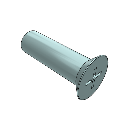 Low dish head Phillips screw