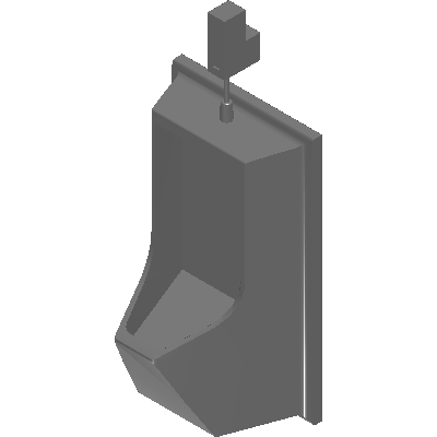 TOTO Lloyd Urinal with Electronic Flush Valve - ADA Industrial Valves