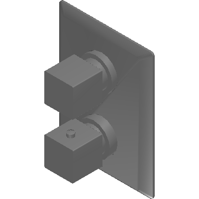 TOTO Lloyd® Thermostatic Mixing Valve Trim with Single Volume Control Industrial Valves