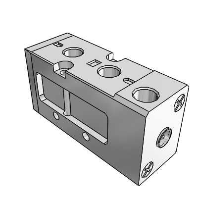 2 Position, 5 Port/Single Type