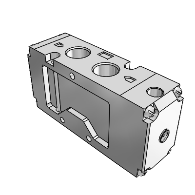 2 Position, 5 Port/Single Type