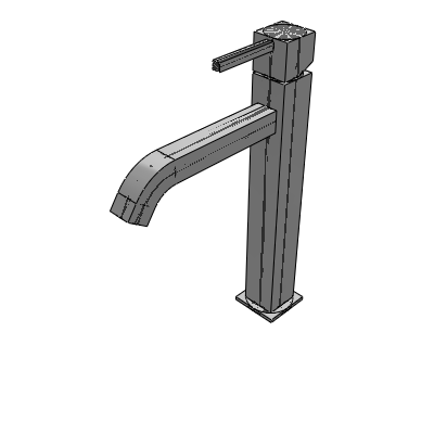 TRES STUDY SINGLE LEVER HIGH BASIN MIXER TAP Industrial Valves